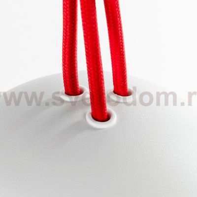 Люстра подвесная Nowodvorski BUBBLE WHITE - RED 6025