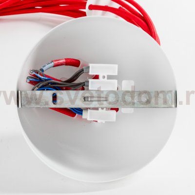 Люстра подвесная Nowodvorski BUBBLE WHITE - RED 6026