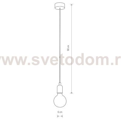 Светильник подвесной Nowodvorski SILICONE BLACK 6404