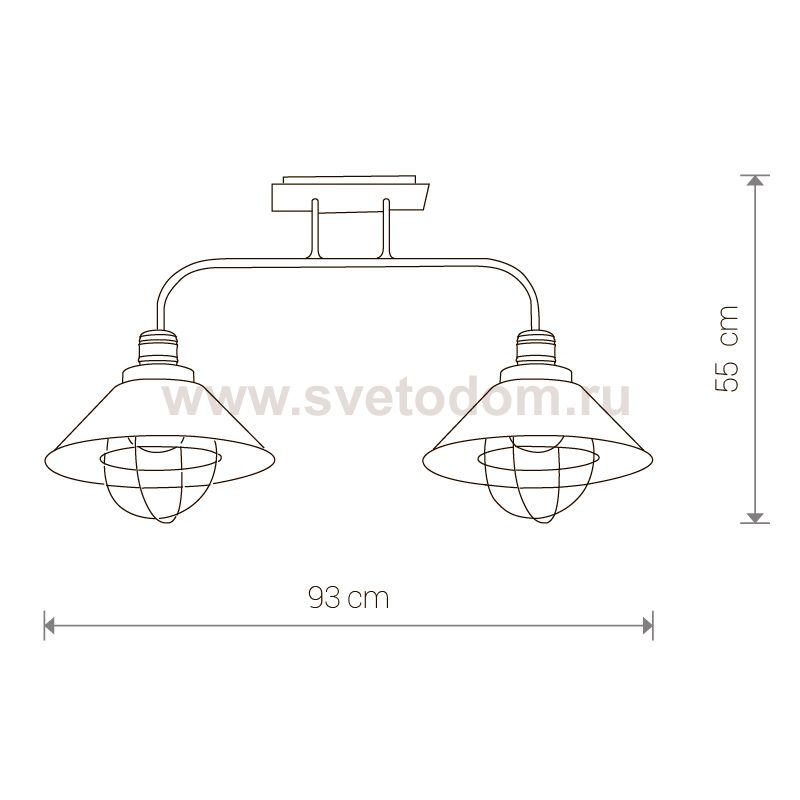 Светильник потолочная Nowodvorski GARRET II 6445