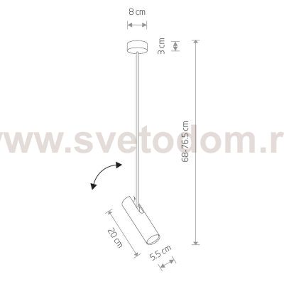 Светильник потолочный Nowodvorski EYE SUPER BLACK B 6503