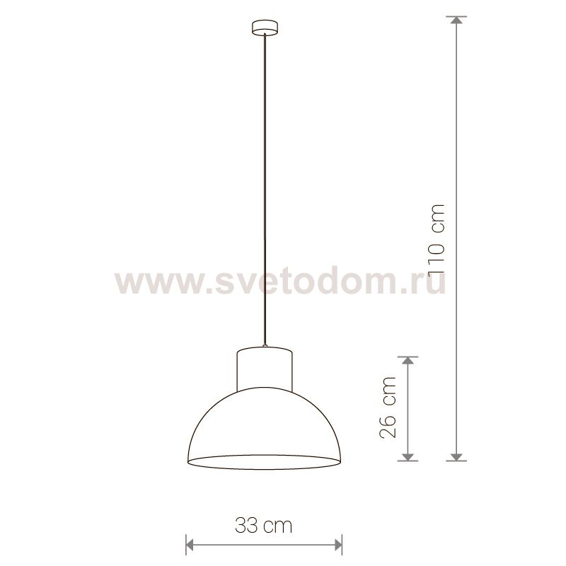 Светильник подвесной Nowodvorski WORKS CONCRETE 6510