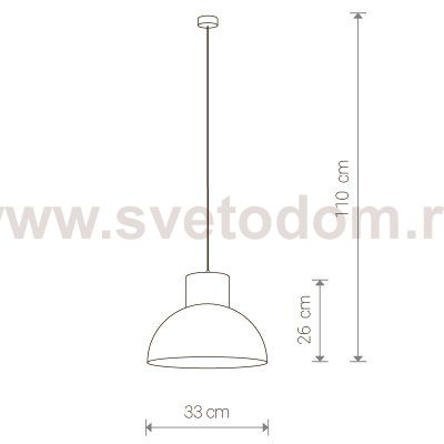 Светильник подвесной Nowodvorski WORKS CONCRETE 6510