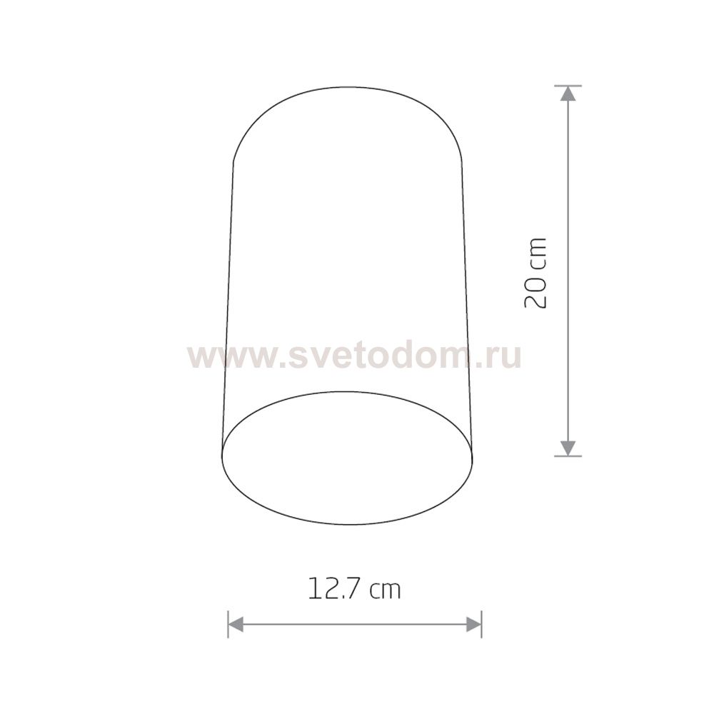 Светильник накладной Nowodvorski POINT PLEXI WHITE L 6528
