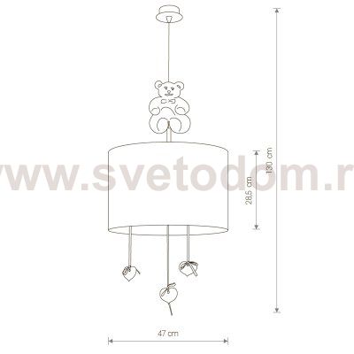 Люстра подвесная Nowodvorski HONEY I 6615