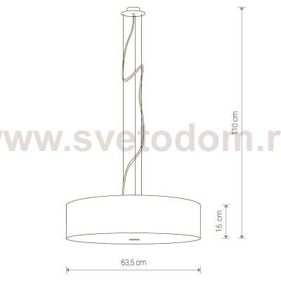 Люстра подвесная Nowodvorski VIVIANE GRAY III 6773
