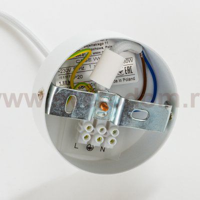 Люстра подвесная Nowodvorski CAGE WHITE I 6843