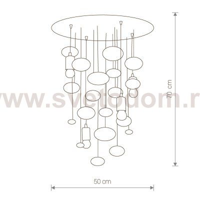 Люстра потолочная Nowodvorski SALVA G 6845