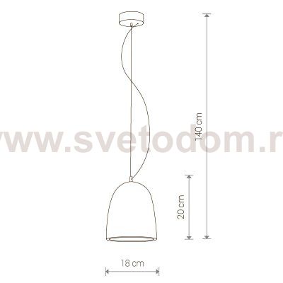 Светильник подвесной Nowodvorski GYPSUM 6856
