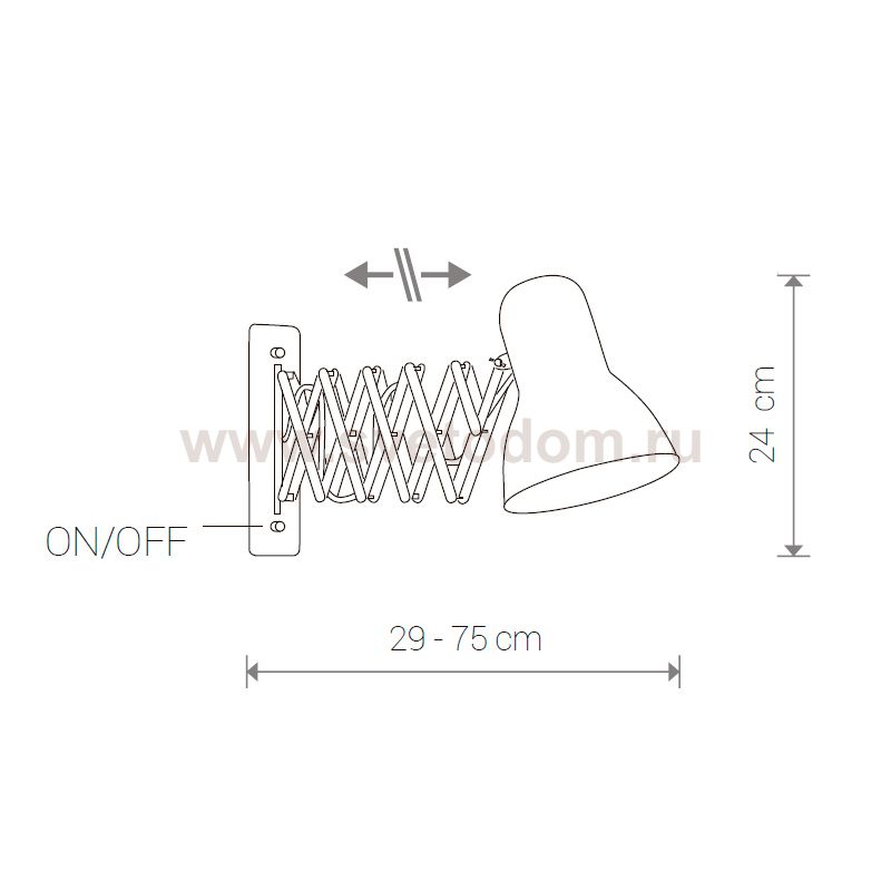 Бра Nowodvorski HARMONY WHITE I 6868