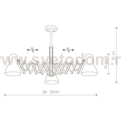 Светильник потолочный Nowodvorski HARMONY WHITE III 6870
