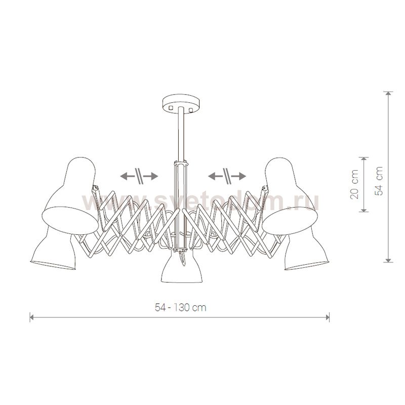 Светильник потолочный Nowodvorski HARMONY WHITE V 6871