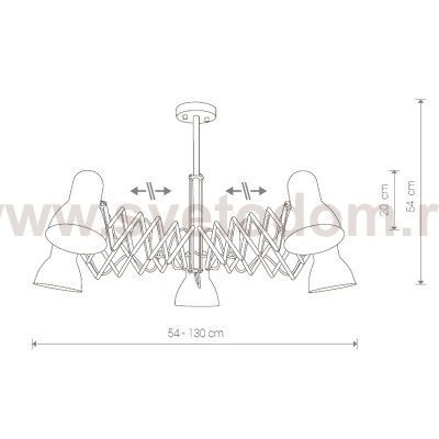 Светильник потолочный Nowodvorski HARMONY WHITE V 6871