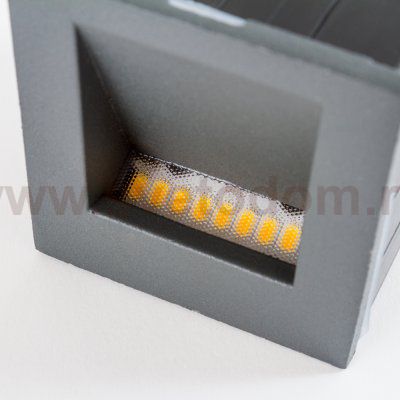 Уличный встраиваемый светильник Nowodvorski STEP LED GRAPHITEE 6907