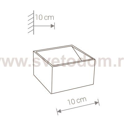 Светильник настенный Nowodvorski LIA LED 6913