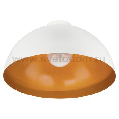 Светильник потолочный Nowodvorski HEMISPHERE CEILING WHITE-GOLD 6933
