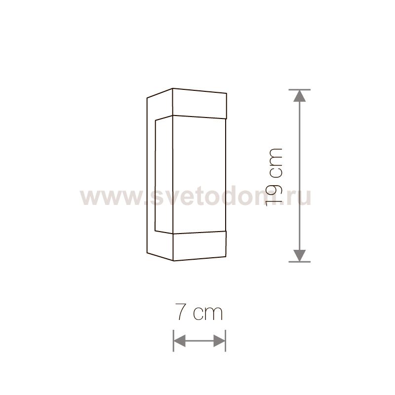 Светильник настенный Nowodvorski FRASER S 6943
