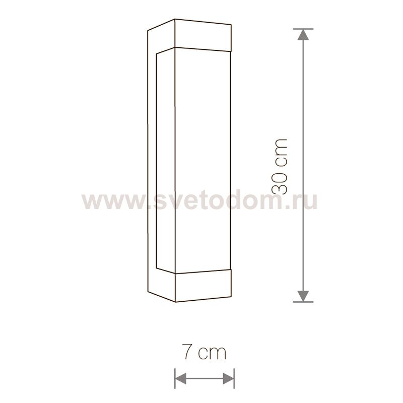 Светильник настенный Nowodvorski FRASER M 6944