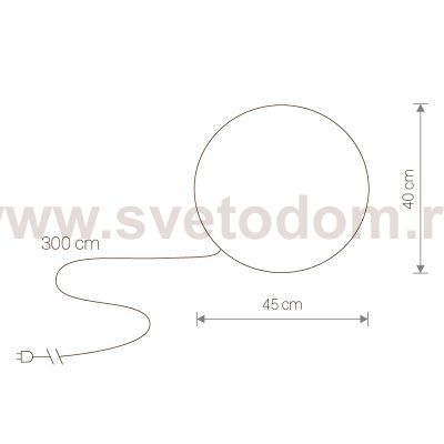Ландшафтный светильник Nowodvorski CUMULUS M 6977