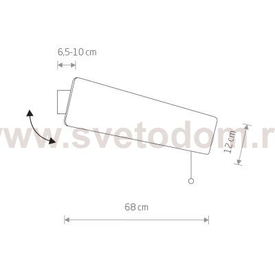 Настенный светильник Nowodvorski Oslo Led 60 7517