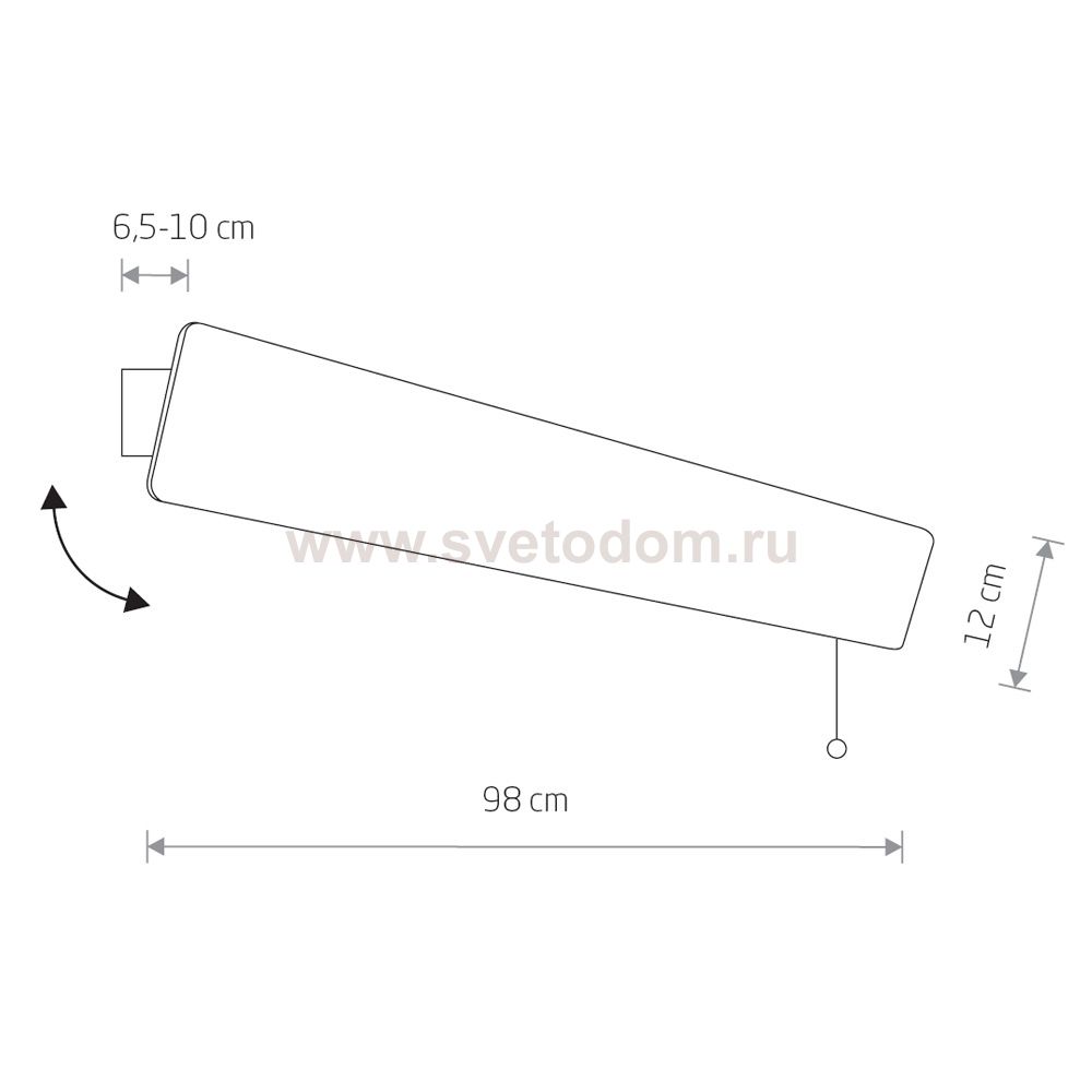 Настенный светильник Nowodvorski Oslo Led 90 7518
