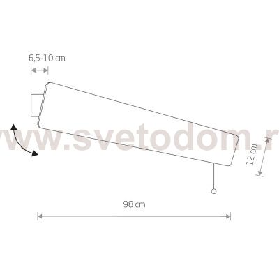 Настенный светильник Nowodvorski Oslo Led 90 7518