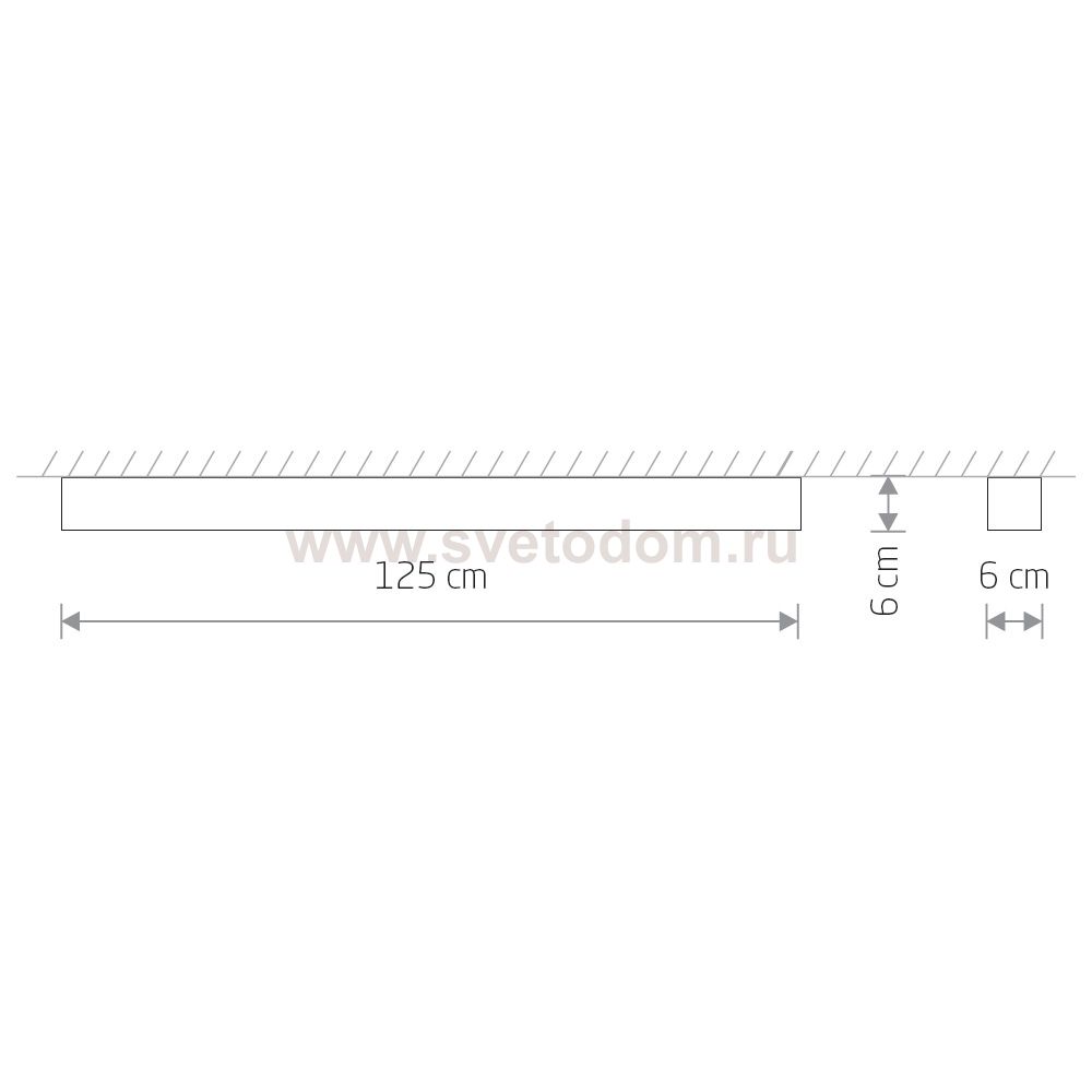 Потолочный cветильник Nowodvorski Soft Ceiling Led 120x6 7524