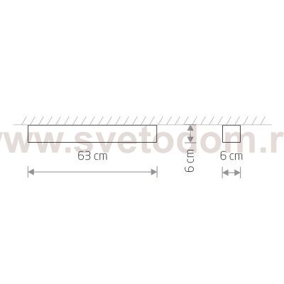 Потолочный cветильник Nowodvorski Soft Ceiling Led 60x6 7527