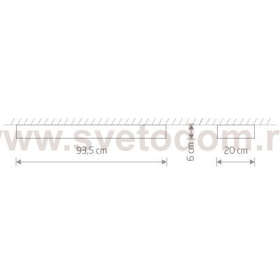 Потолочный cветильник Nowodvorski Soft Ceiling Led 90x20 7531