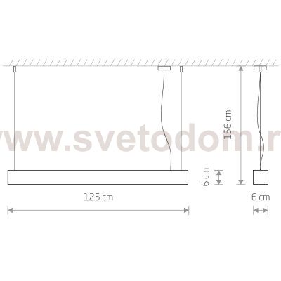 Подвесной светильник Nowodvorski Soft Led 120x6 7537