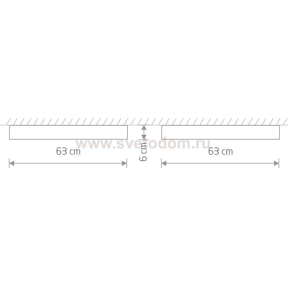 Потолочный cветильник Nowodvorski Soft Ceiling Led 60x60 7544