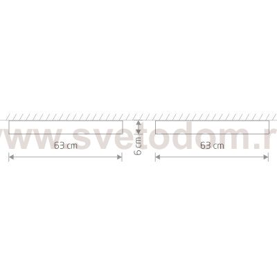 Потолочный cветильник Nowodvorski Soft Ceiling Led 60x60 7544