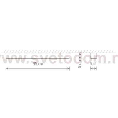 Потолочный cветильник Nowodvorski Soft Ceiling Led 90x6 7546