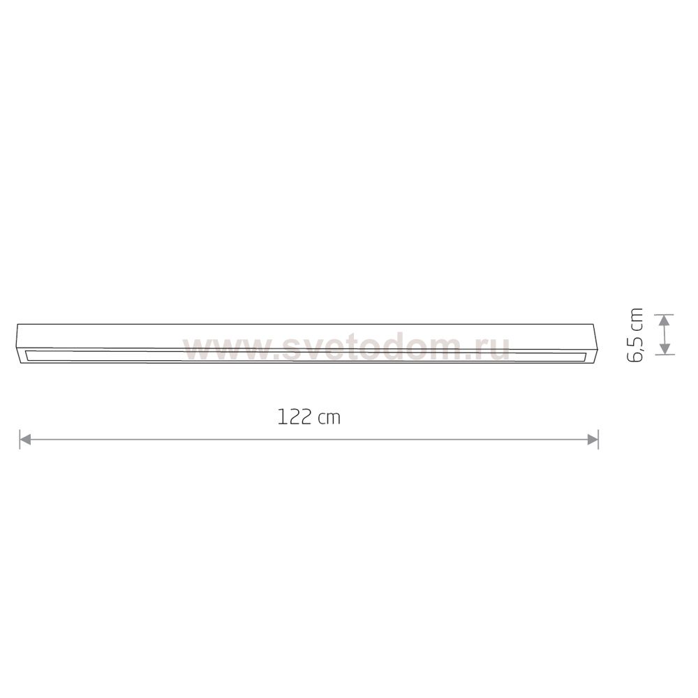 Потолочный cветильник Nowodvorski Straight Ceiling Led L 7551
