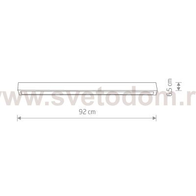Потолочный cветильник Nowodvorski Straight Ceiling Led M 7553