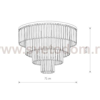Потолочная люстра Nowodvorski Cristal L 7630