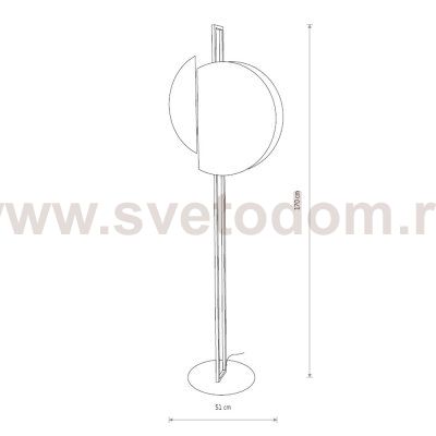 Торшер Nowodvorski Sunset 7647