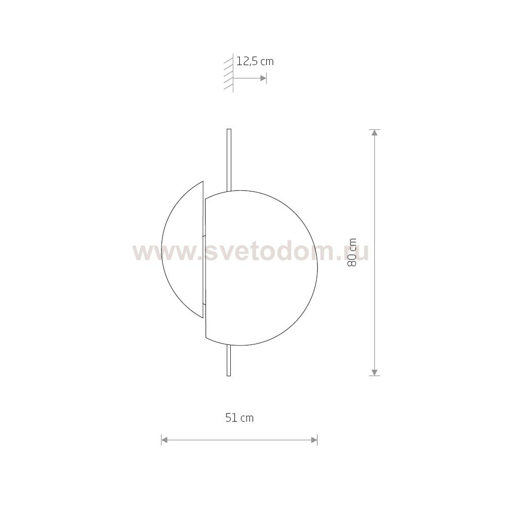 Настенный светильник Nowodvorski Sunset C 7654