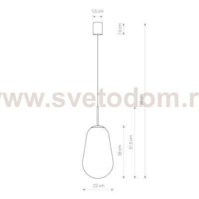 Подвесной светильник Nowodvorski Pear L 7797