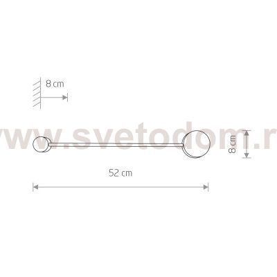 Настенный светильник  Nowodvorski Orbit  7802