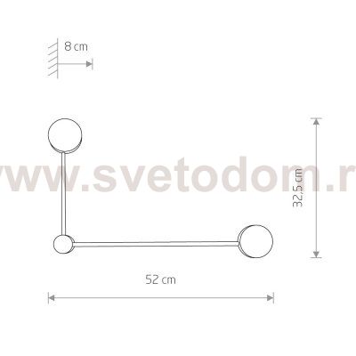 Настенный светильник  Nowodvorski Orbit  7804