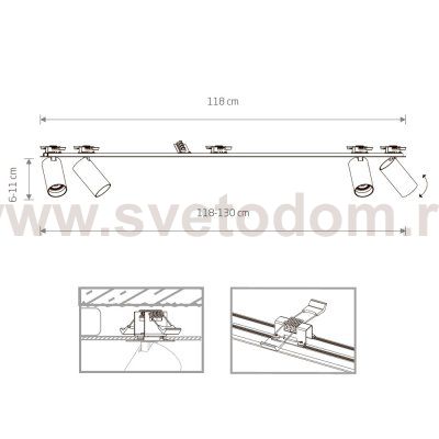 Спот Nowodvorski Mono Surface 7831