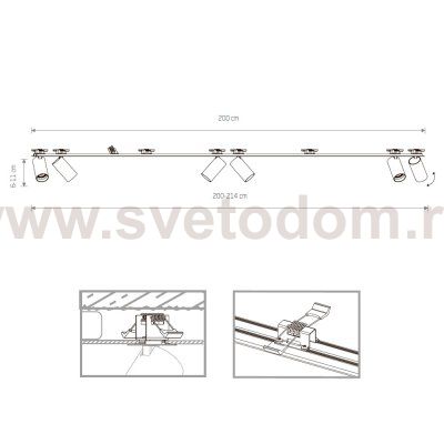 Спот Nowodvorski Mono Surface 7837