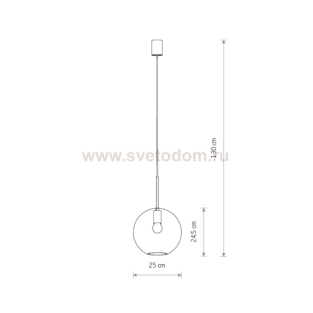 Подвесной светильник Nowodvorski Sphere L 7850