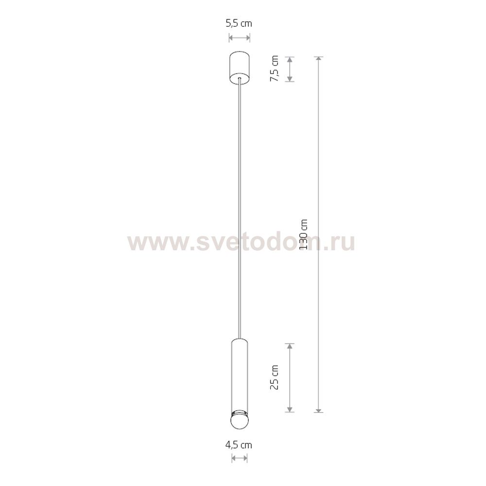 Подвесной светильник Nowodvorski Baton 7851