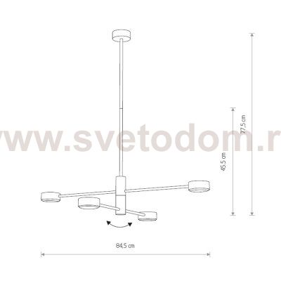 Подвесная люстра Nowodvorski Orbit  7941