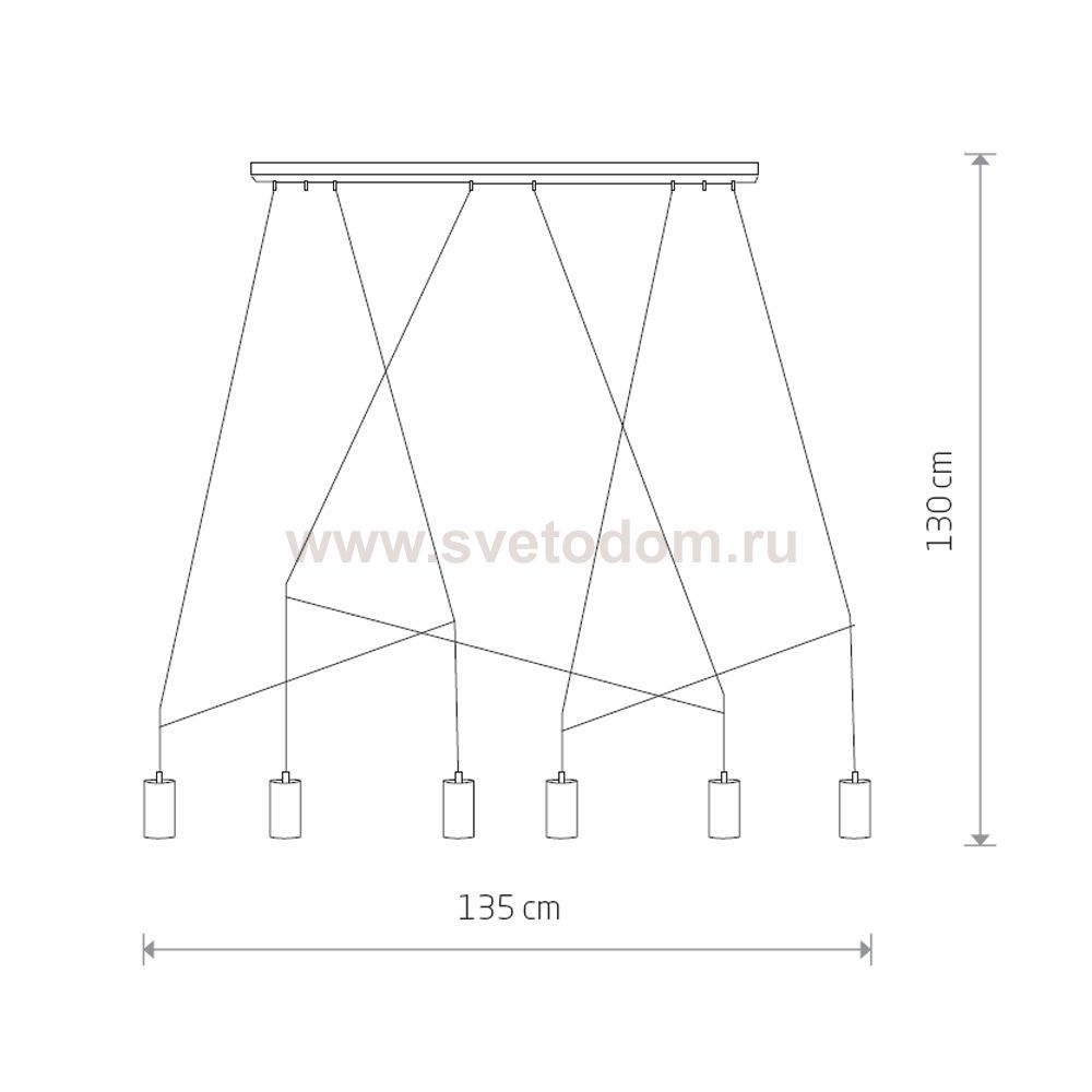 Подвесная люстра Nowodvorski Imbria 7955
