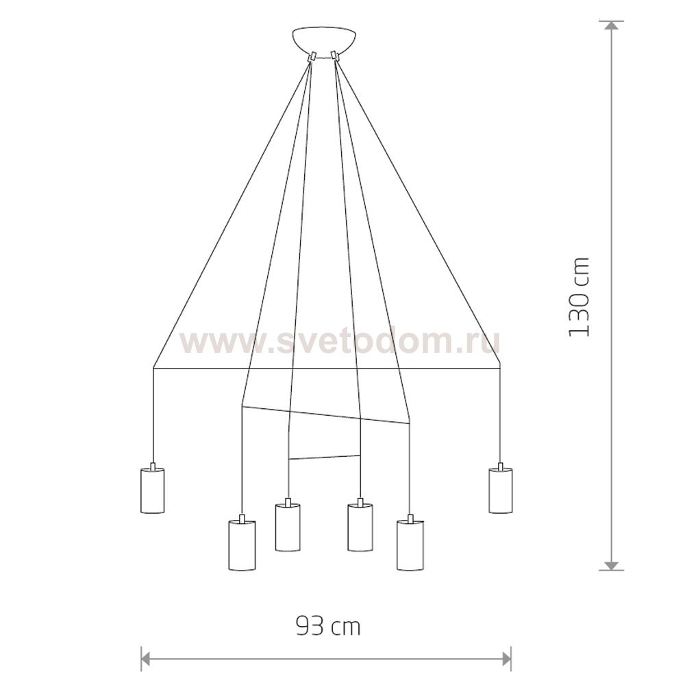 Подвесная люстра Nowodvorski Imbria 7956