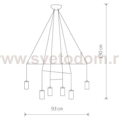 Подвесная люстра Nowodvorski Imbria 7956