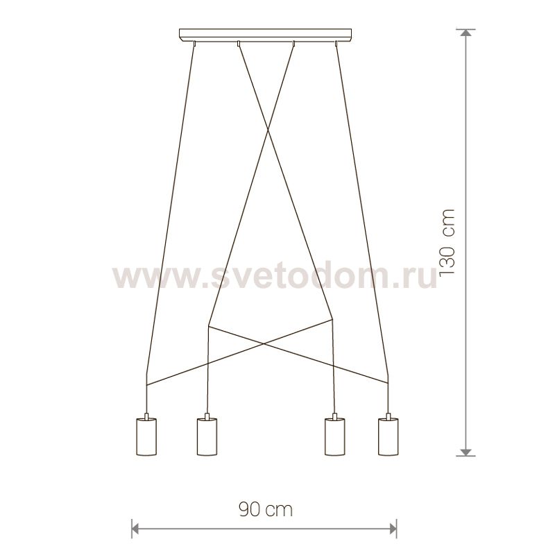 Подвесная люстра Nowodvorski Imbria 7957
